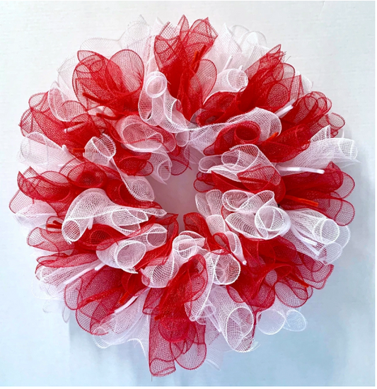 Single Layer Cruffle Style Wreath Base