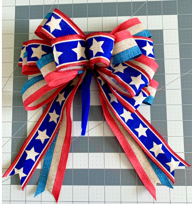 Double Ribbon Bow Using Bowdabra Bow-Maker