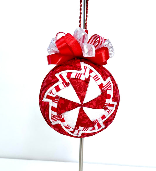 Christmas Quilted Fabric Ornament