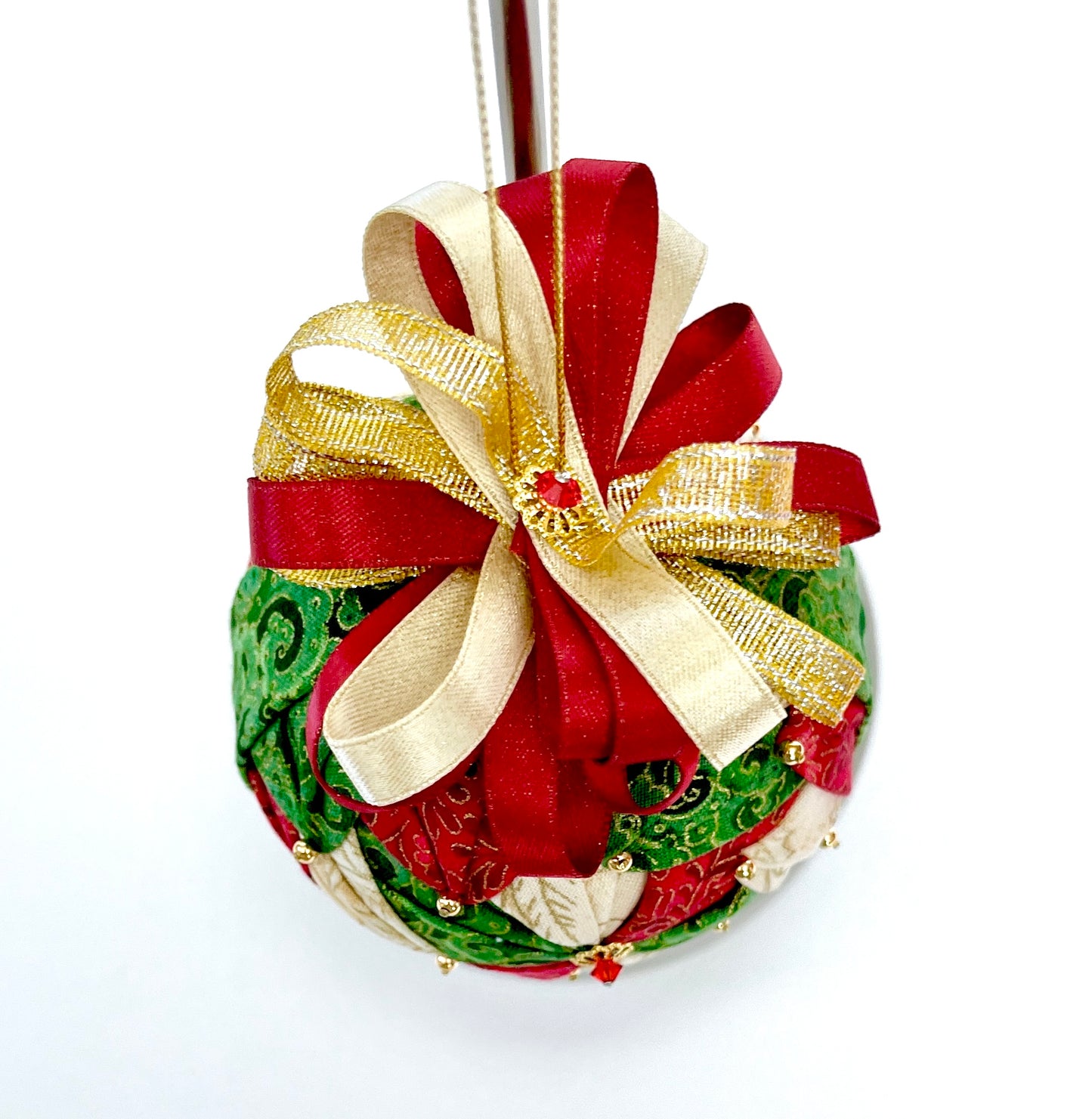 Christmas Quilted Fabric Ornament