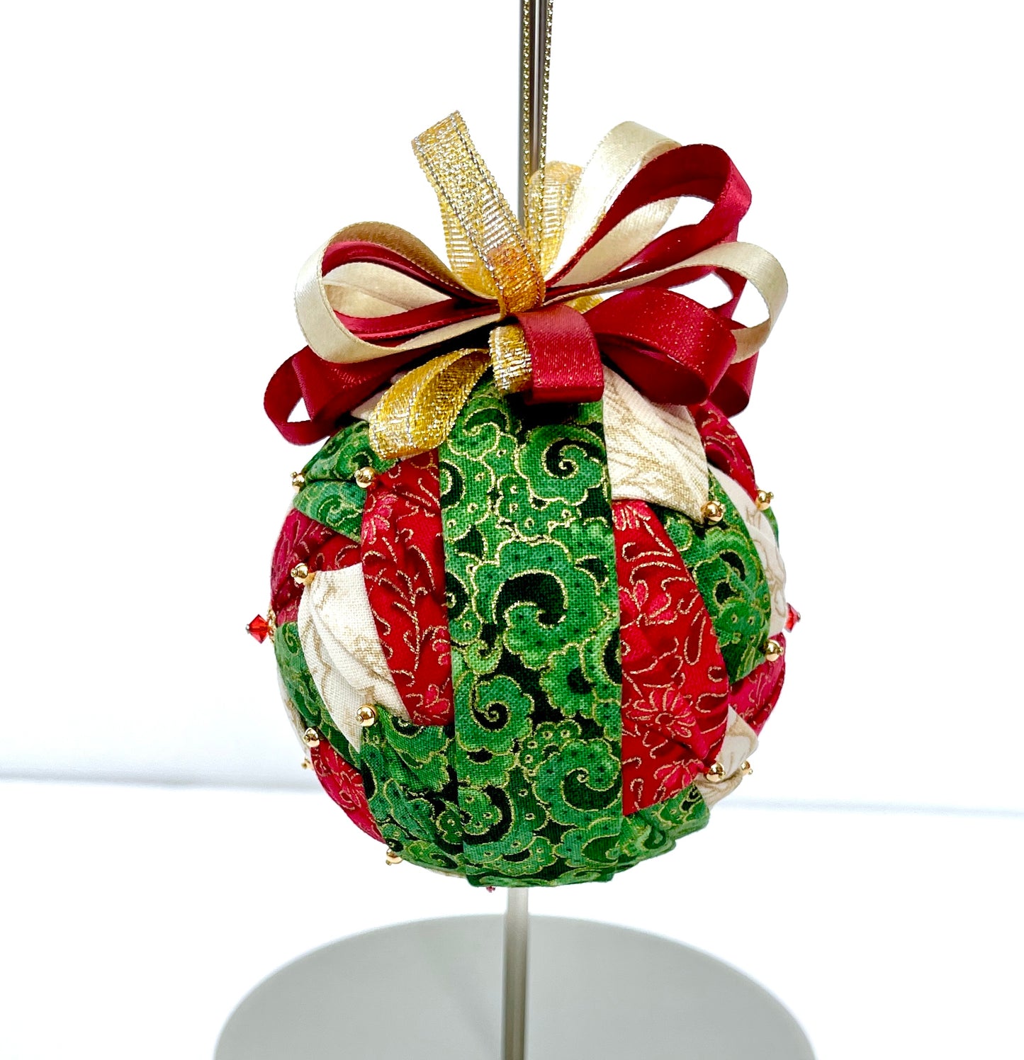 Christmas Quilted Fabric Ornament