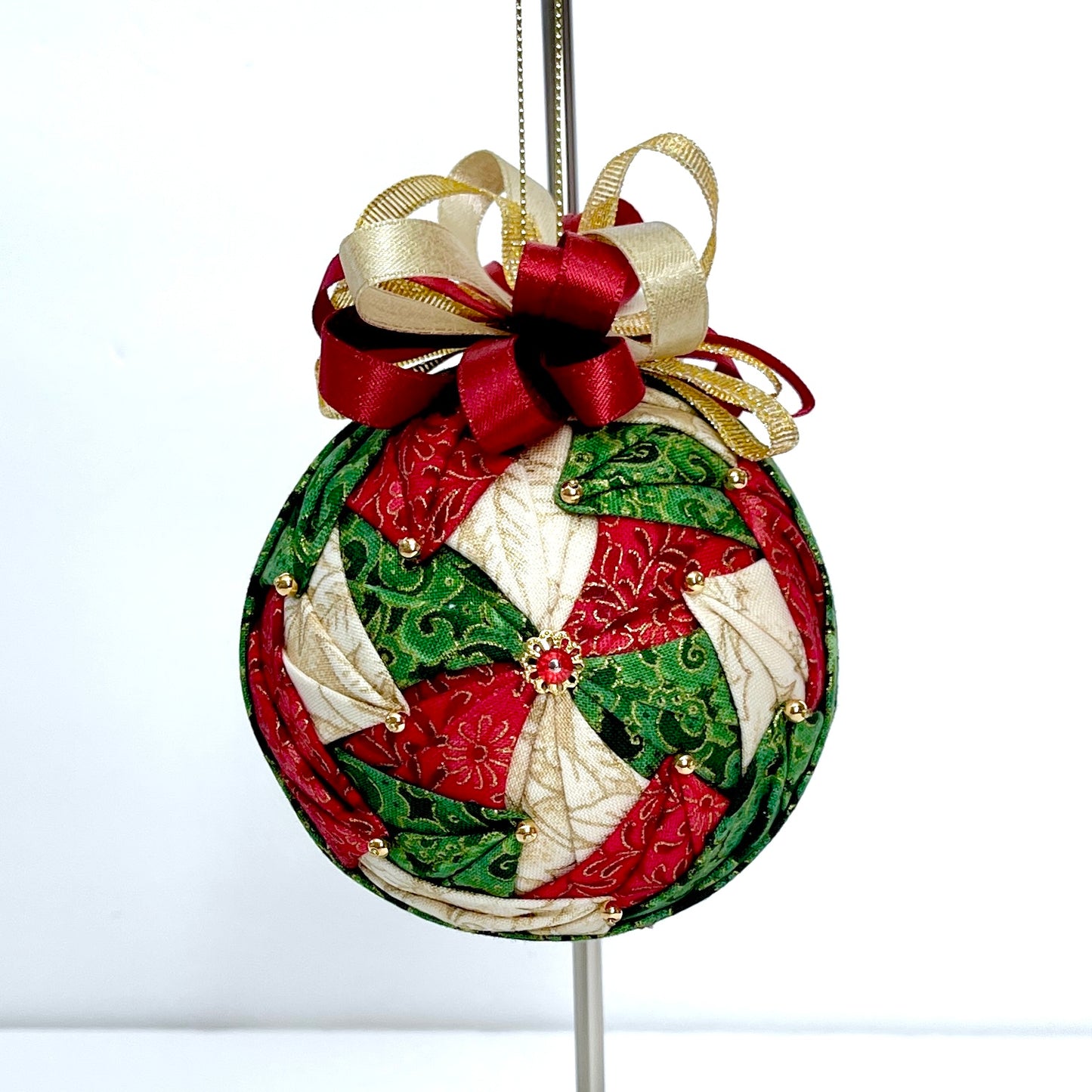 Christmas Quilted Fabric Ornament