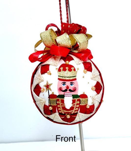 Christmas Quilted Fabric Ornament