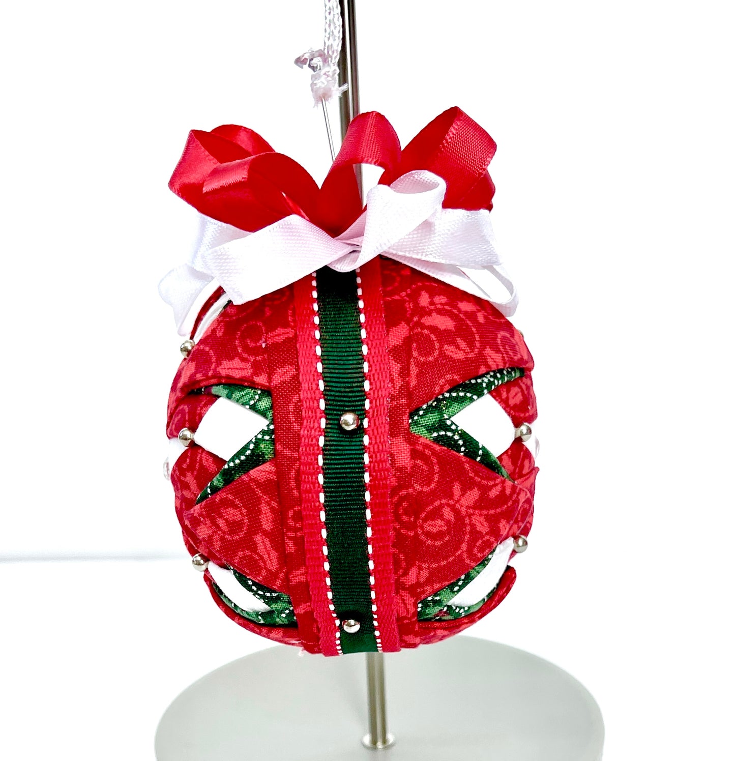 Christmas Quilted Fabric Ornament