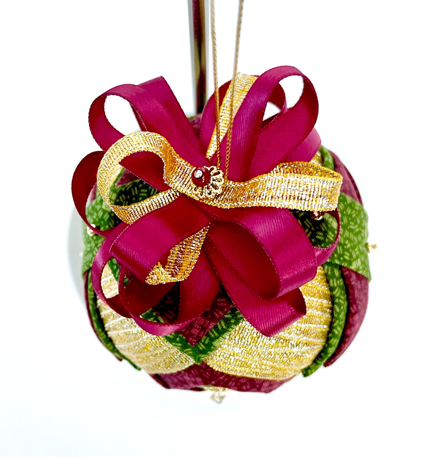 Christmas Quilted Fabric Ornament