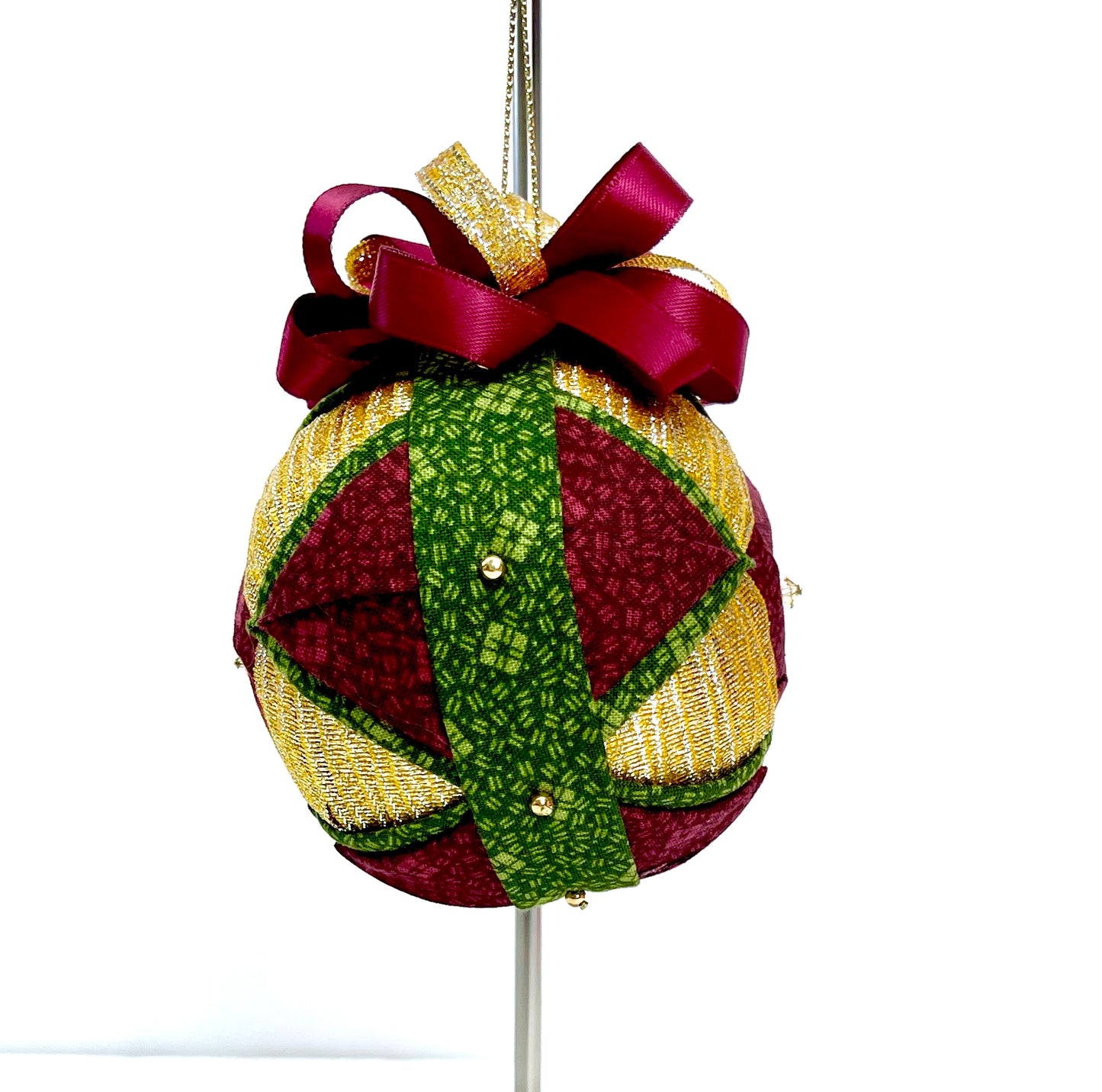 Christmas Quilted Fabric Ornament