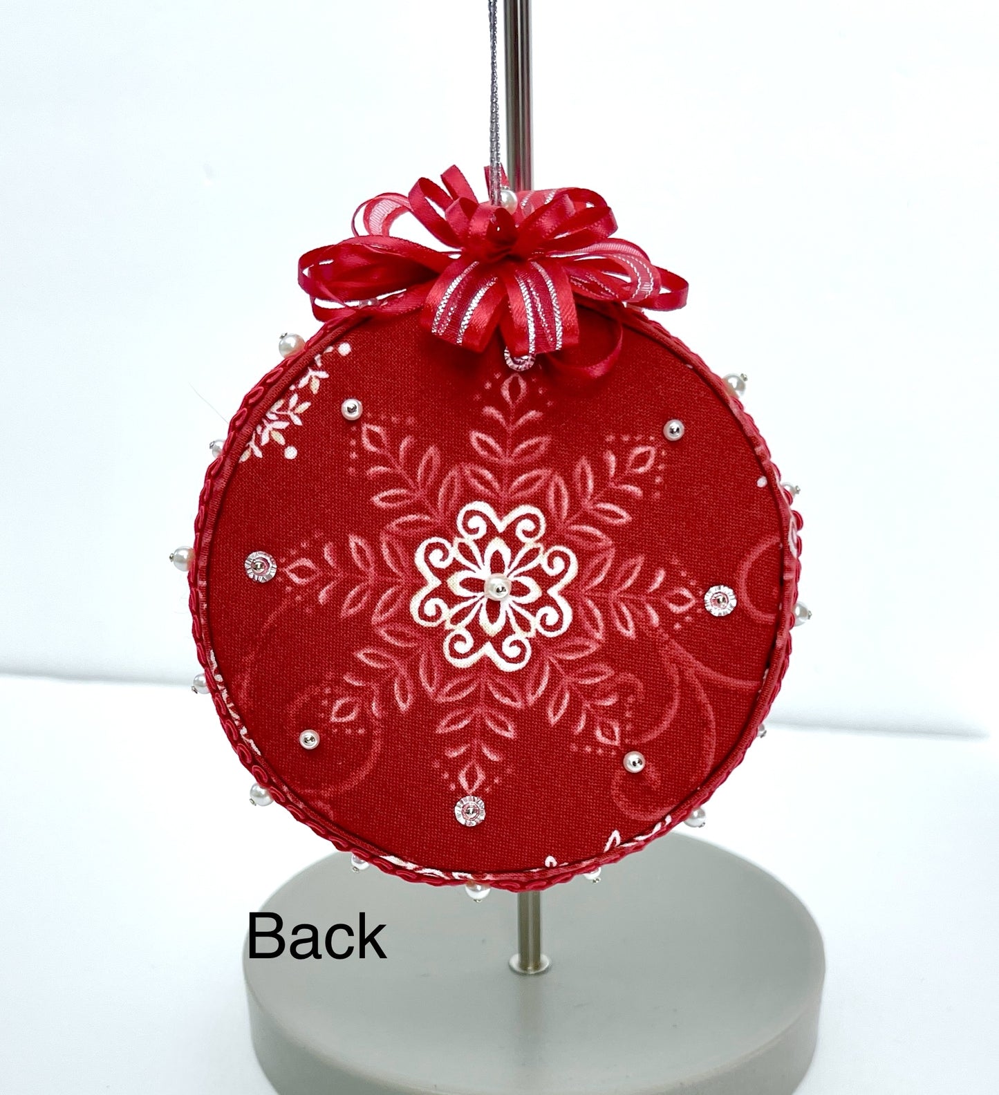 Christmas Quilted Fabric Ornament