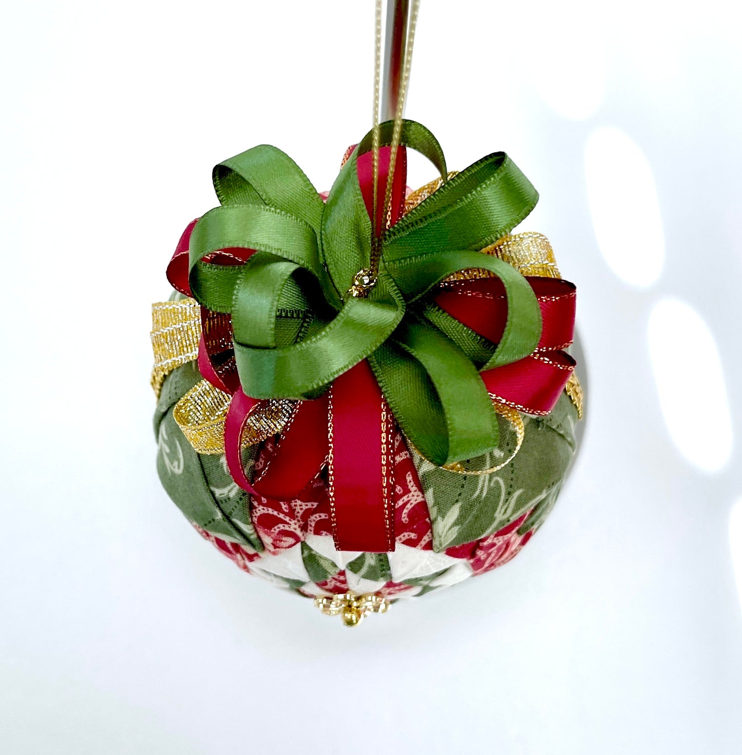 Christmas Quilted Fabric Ornament