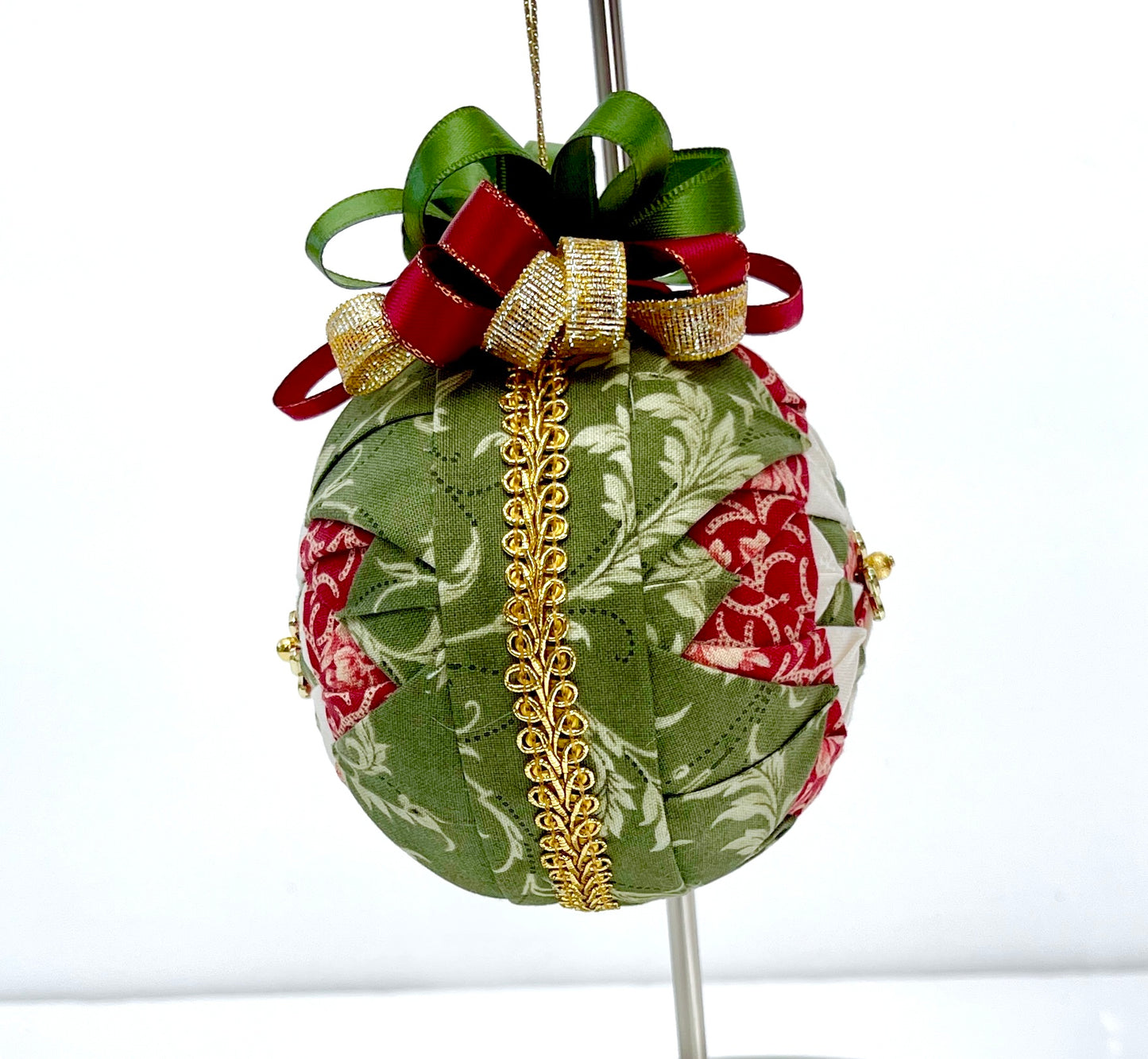 Christmas Quilted Fabric Ornament