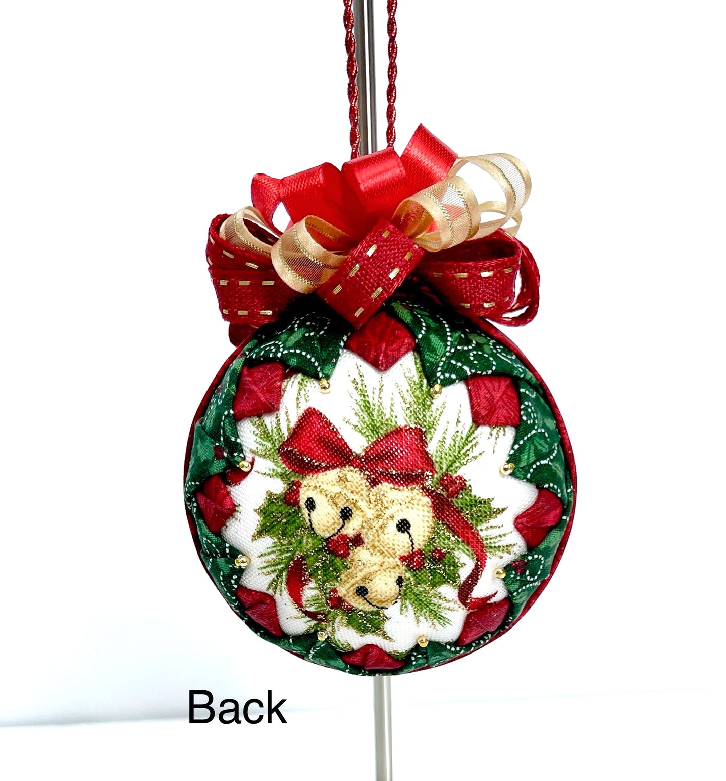 Christmas Quilted Fabric Ornament