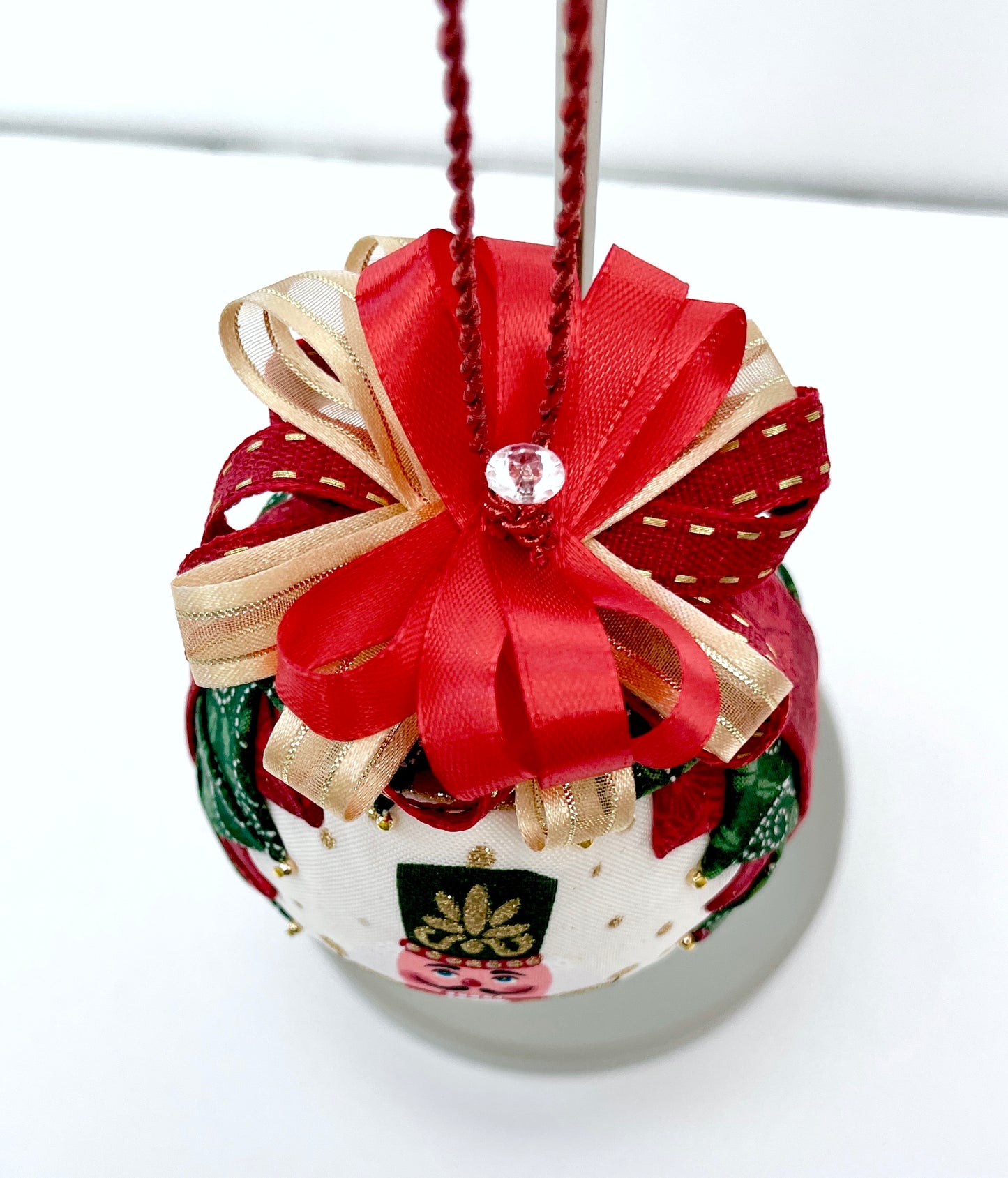 Christmas Quilted Fabric Ornament