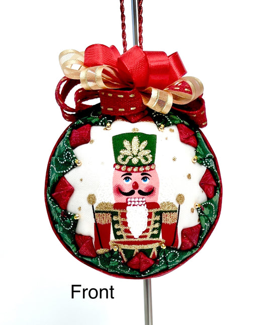 Christmas Quilted Fabric Ornament