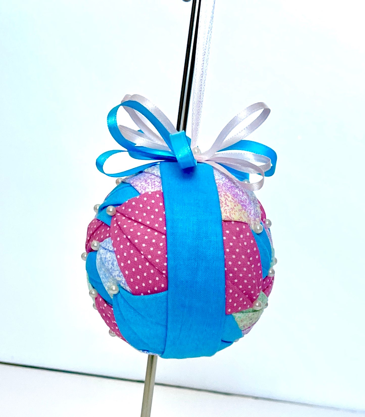 Spring Quilted Fabric Ornament