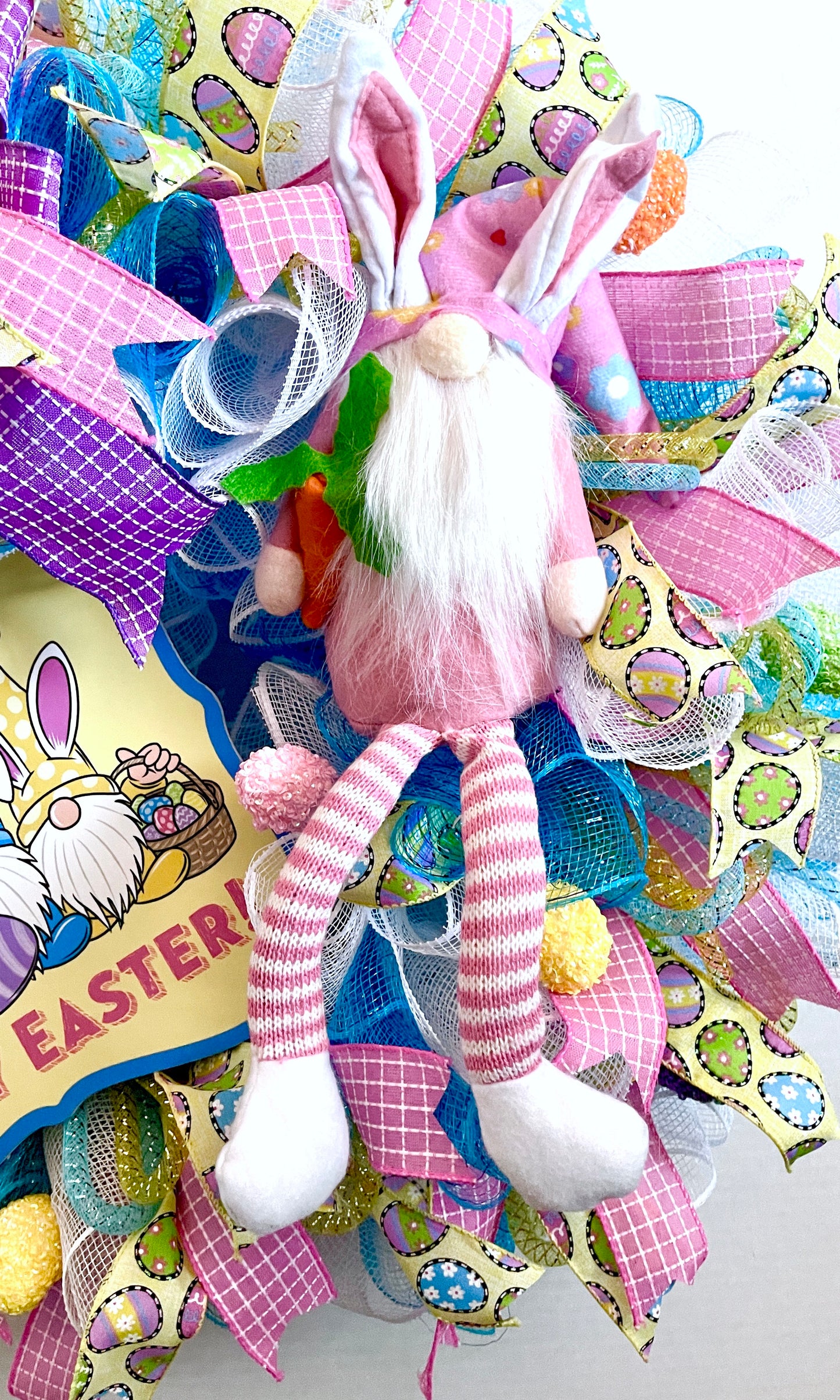 Easter Gnome Wreath