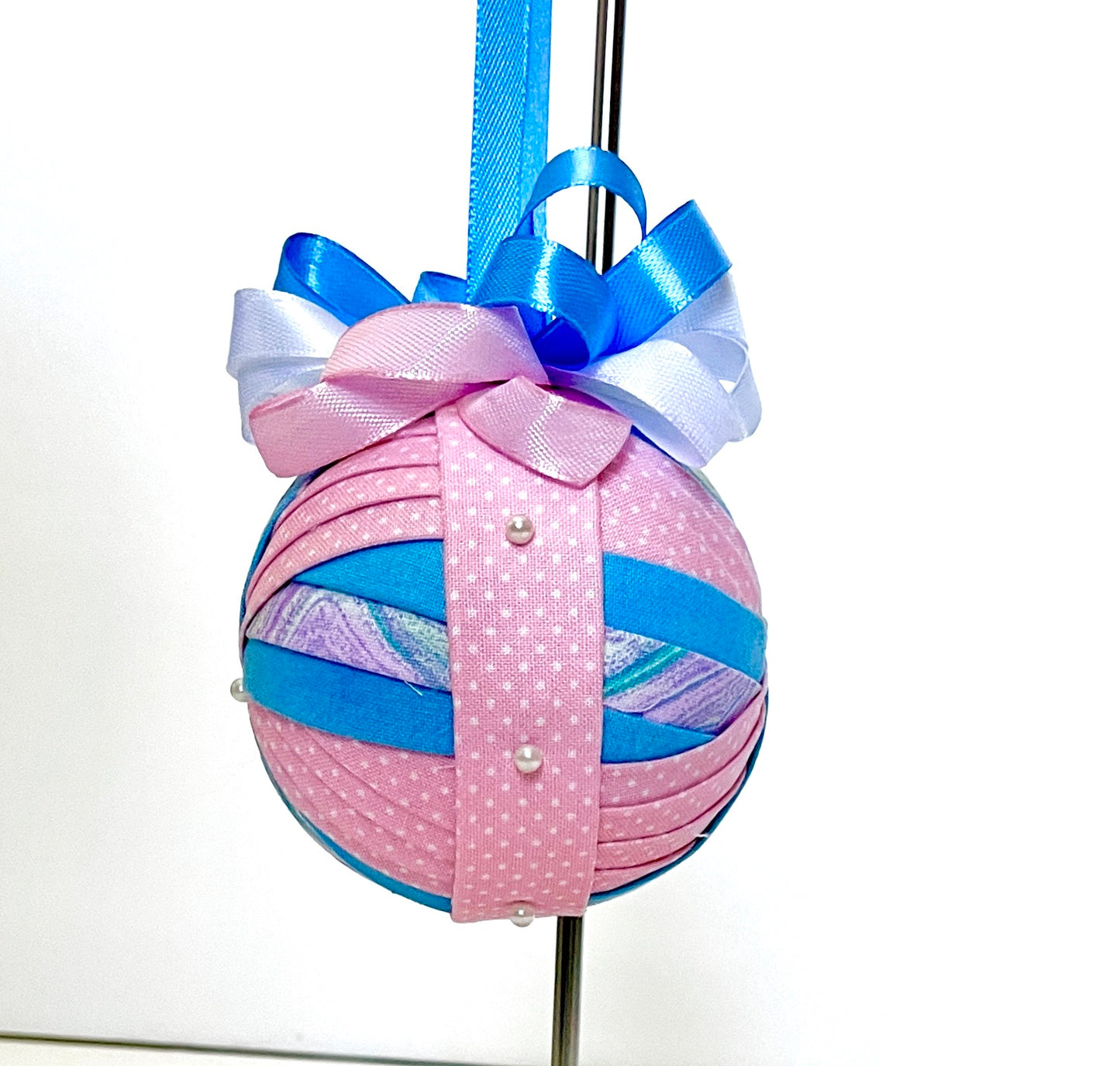 Spring Quilted Fabric Ornament