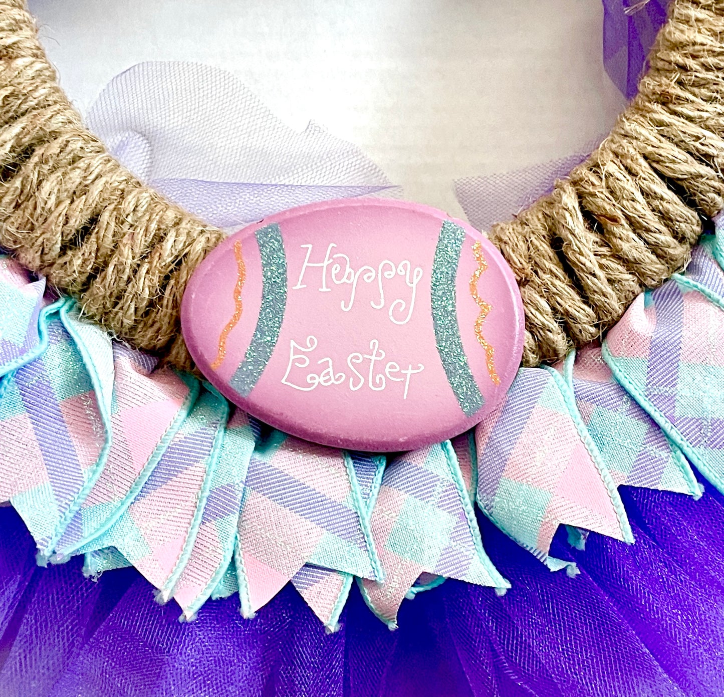 Oval Easter Egg Wreath