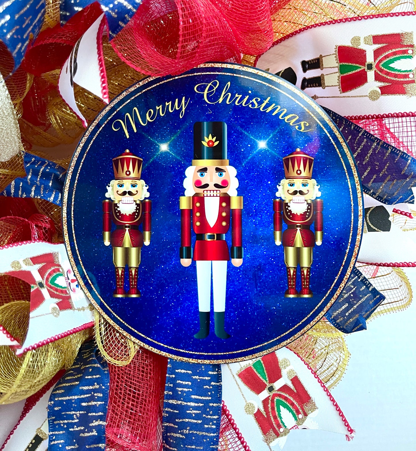 Christmas Nutcracker Wreath