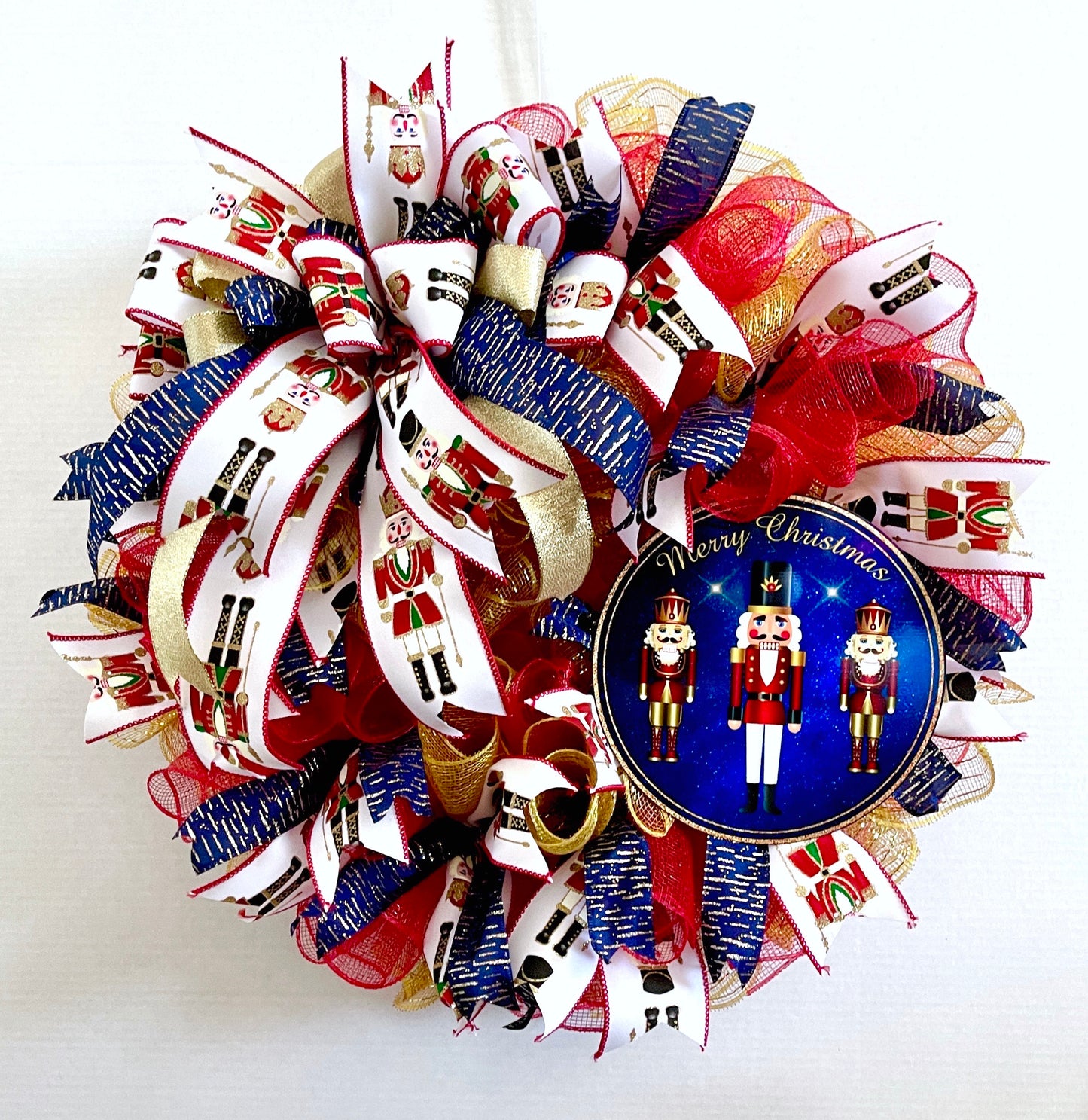 Christmas Nutcracker Wreath