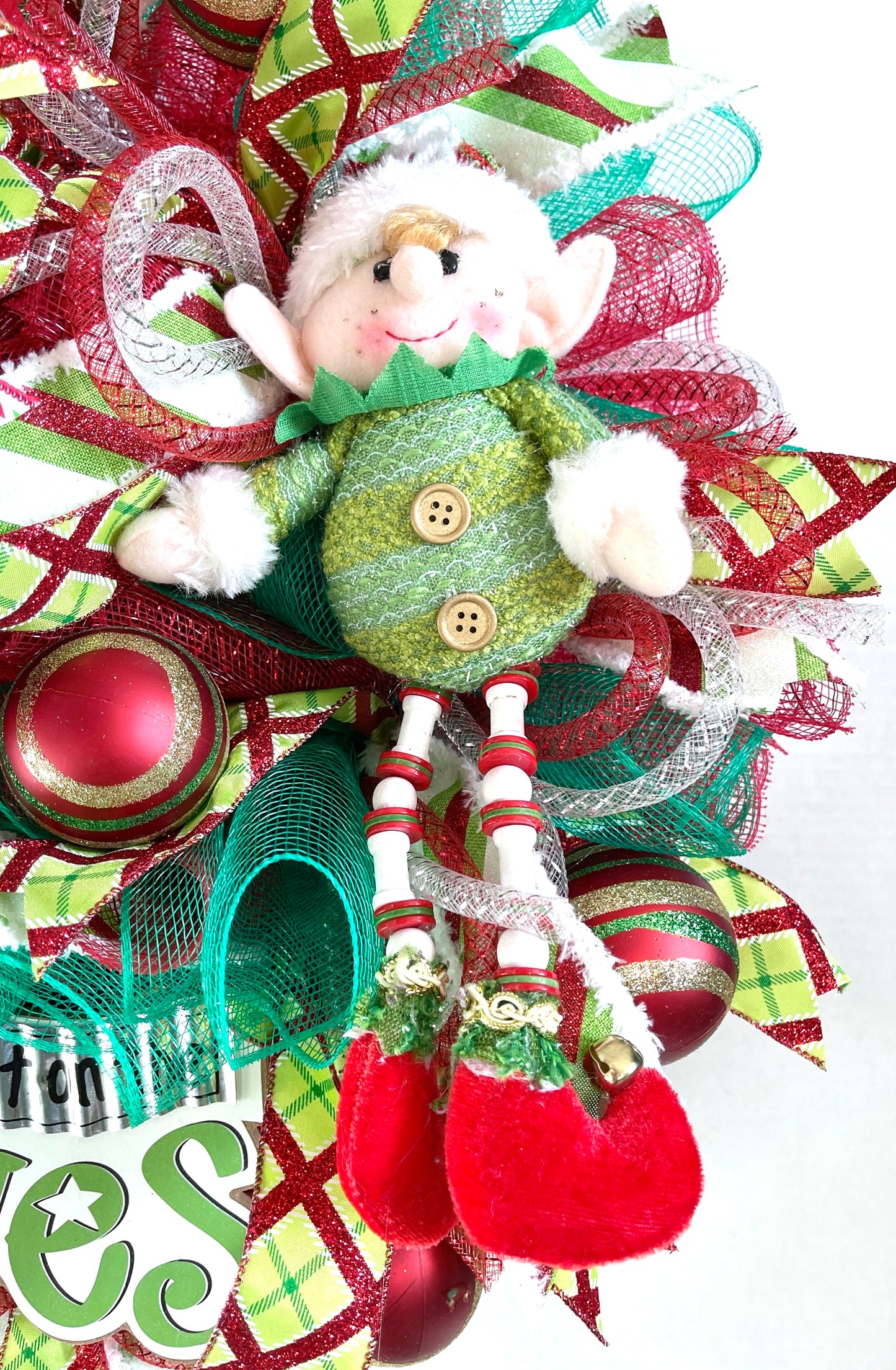 Christmas Elf Wreath