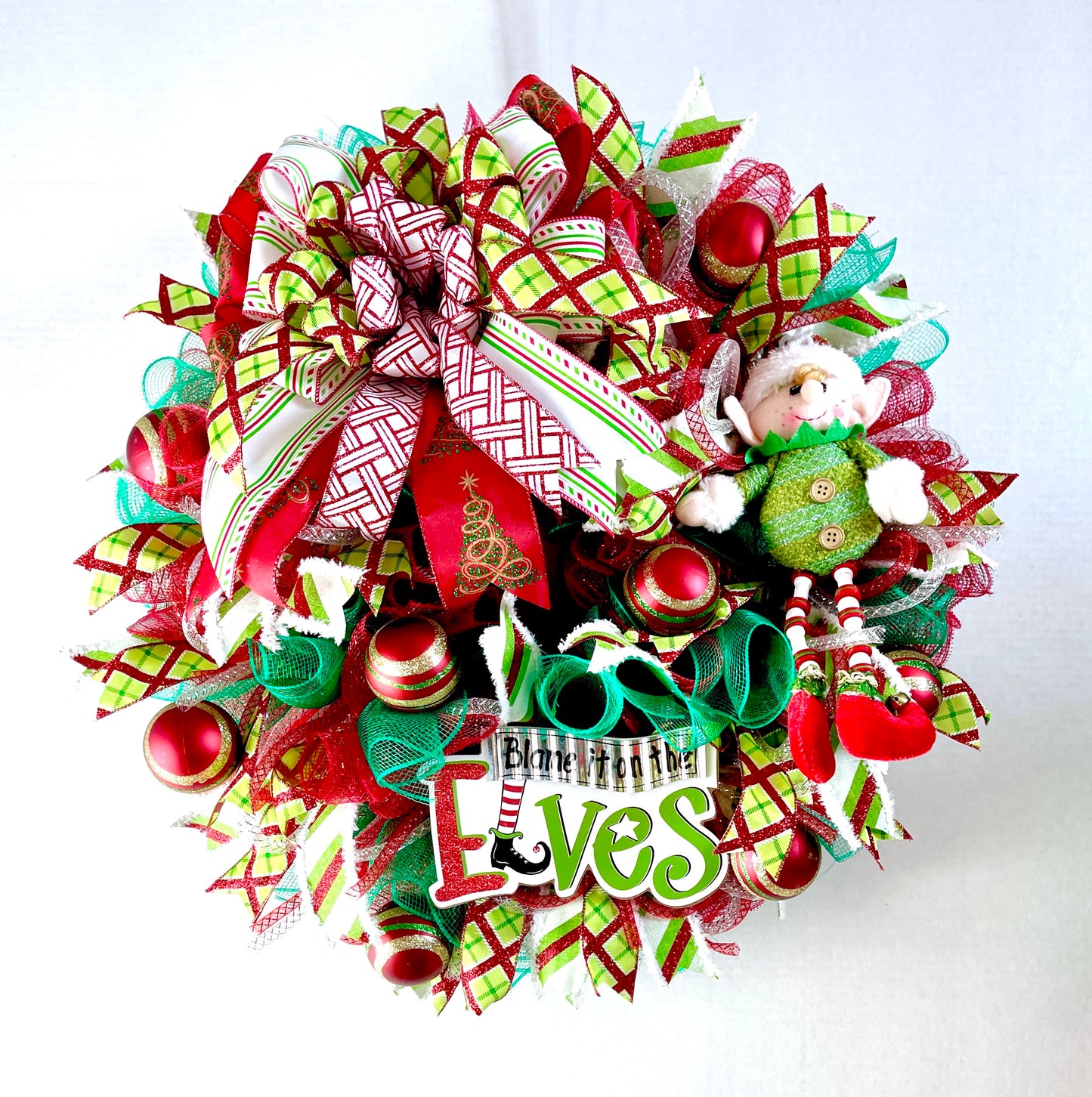 Christmas Elf Wreath