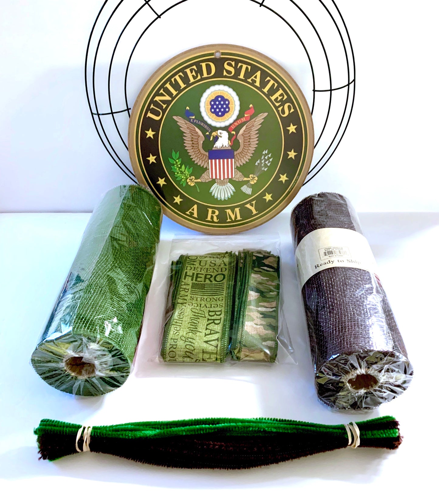 US Army Wreath Kit