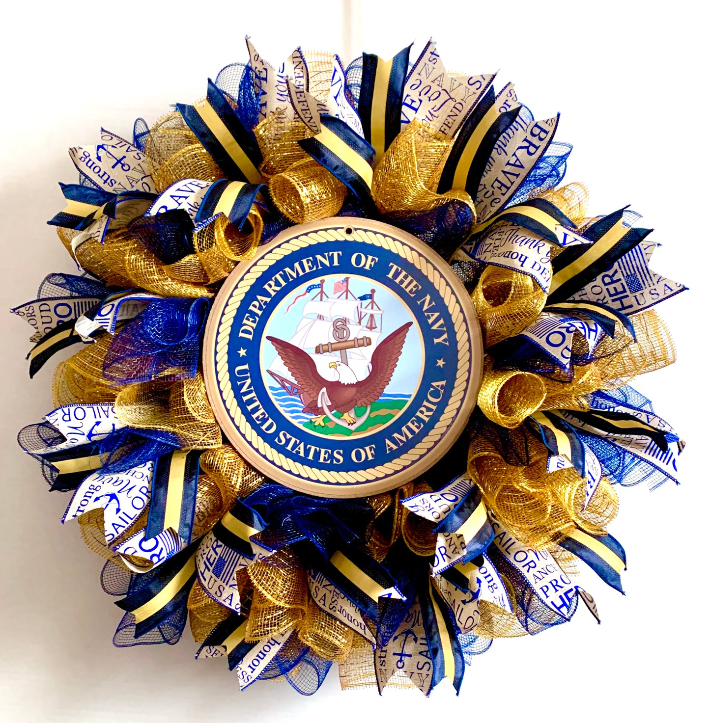 US Navy Wreath Kit