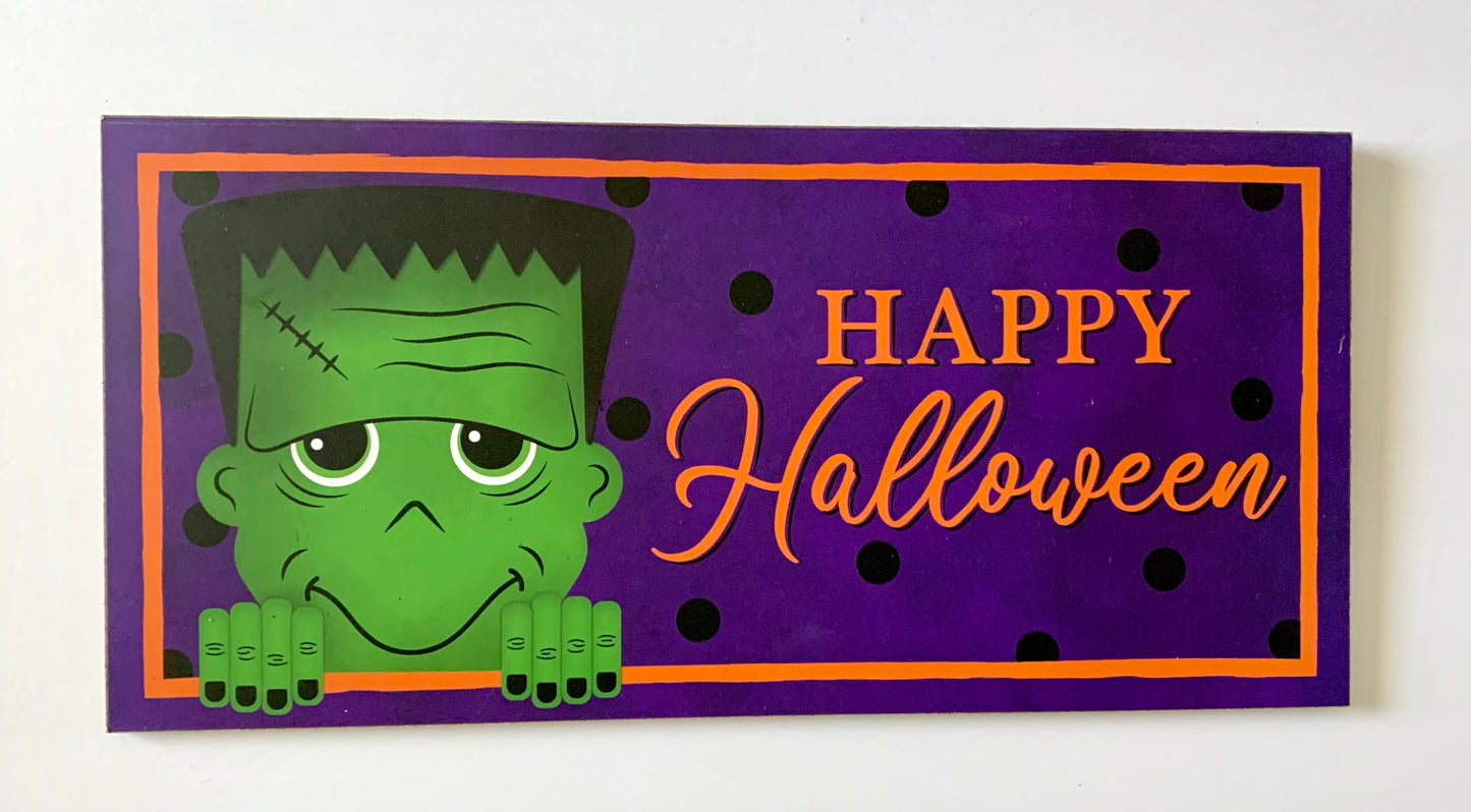 Frankenstein Halloween Wreath Kit