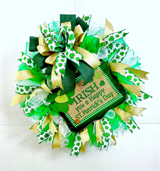 St. Patrick's Day Wreath