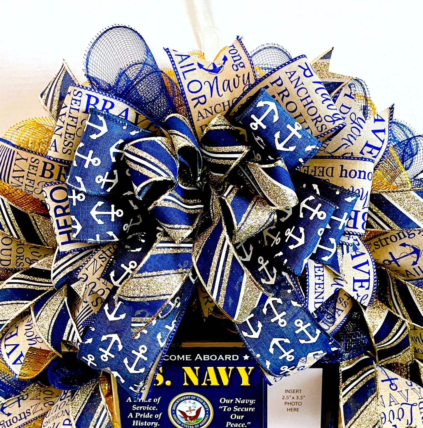 US Navy Wreath