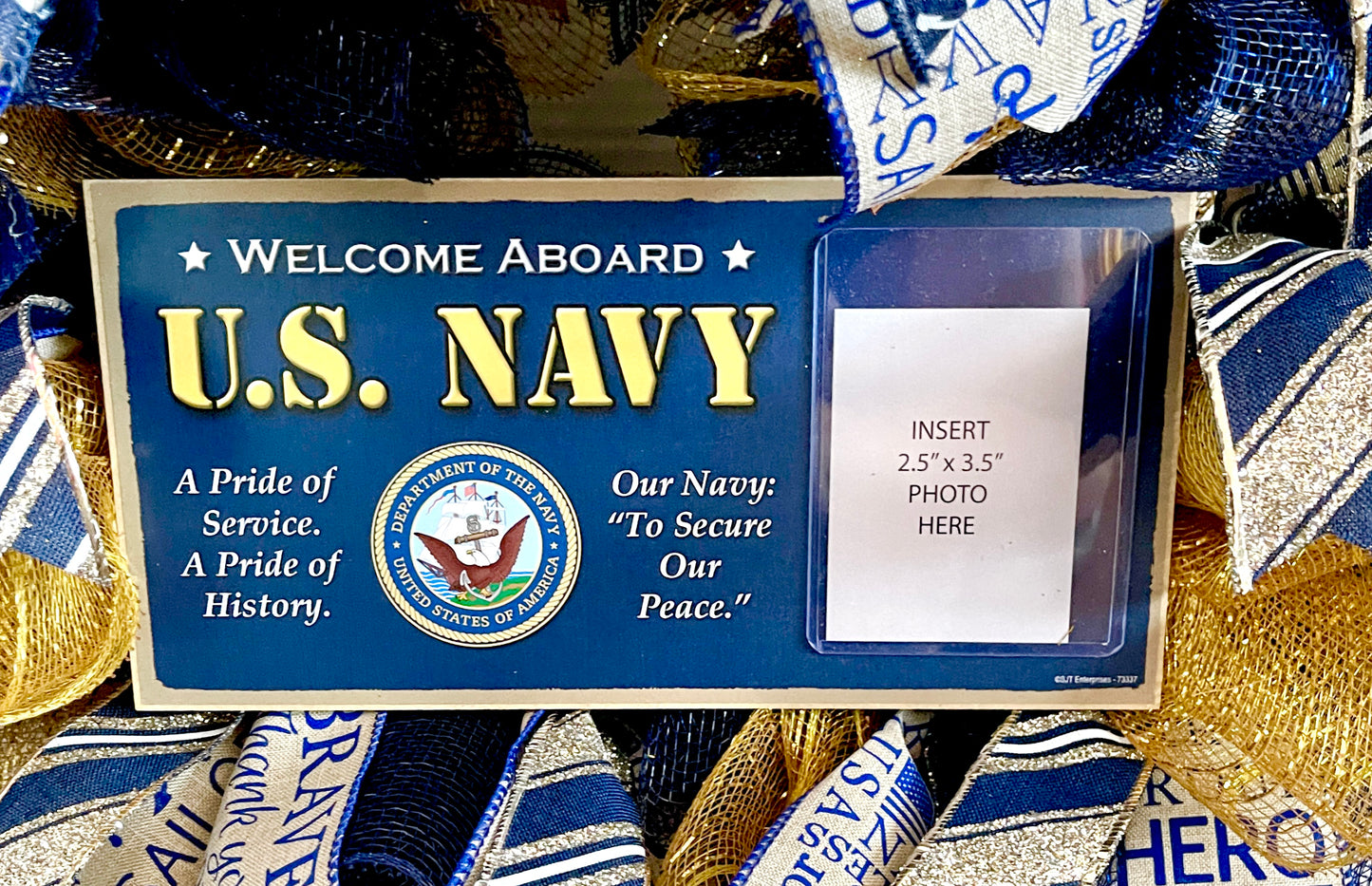 US Navy Wreath