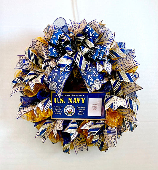 US Navy Wreath